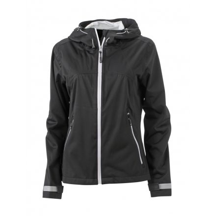 James&Nicholson J&N Ladies' Outdoor Jacket JN1097 black/silver L