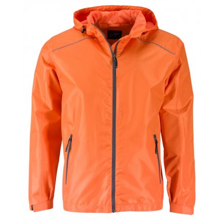 James&Nicholson J&N Rain dzseki JN1118 orange/carbon 3XL