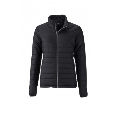 James&Nicholson J&N Padded Jacket bélelt női dzseki JN1119 black L