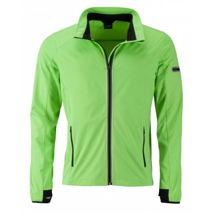 James&Nicholson J&N Sports Softshell dzseki JN1126 bright-green/black 3XL