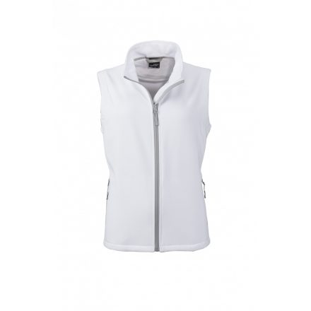 James&Nicholson J&N Promo női softshell mellény JN1127 white/white L