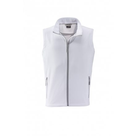 James&Nicholson J&N Promo softshell mellény JN1128 white/white L