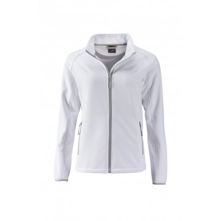 James&Nicholson J&N Promo női softshell dzseki JN1129 white/white L