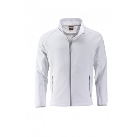 James&Nicholson J&N Promo softshell dzseki JN1130 white/white 3XL