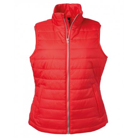 James&Nicholson J&N Ladies' Padded mellény JN1135 red L