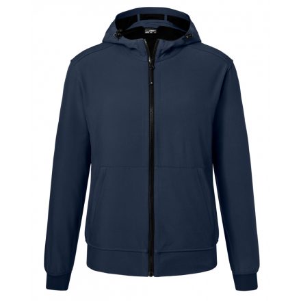 James&Nicholson Softshell dzseki kapucnival JN1146 navy/navy L