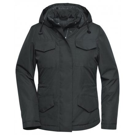 James&Nicholson Business bélelt női dzseki JN1157 graphite XXL