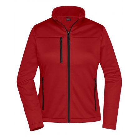 James&Nicholson Női softshell dzseki JN1171 red L