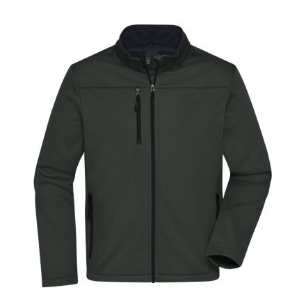 James&Nicholson Softshell dzseki JN1172 graphite 3XL