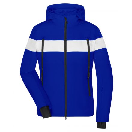 James&Nicholson Ladies' Wintersport dzseki JN1173 electric-blue/white L