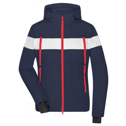 James&Nicholson Ladies' Wintersport dzseki JN1173 navy/white L