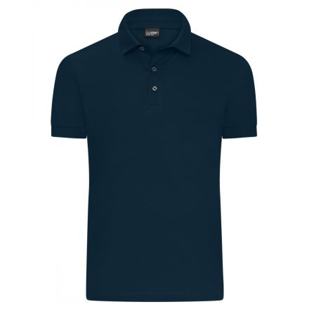 James&Nicholson Mercerizált galléros póló JN1300 navy 3XL