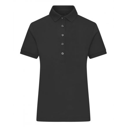 James&Nicholson Női mercerizált galléros póló JN1301 black XXL