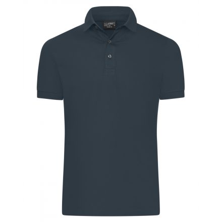 James&Nicholson Mercerizált slim fit galléros póló JN1302 graphite L