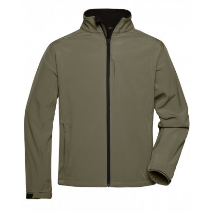 James&Nicholson J&N Men's softshell dzseki JN135 olive L