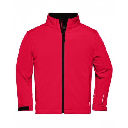 James&Nicholson J&N Junior softshell dzseki JN135K red M