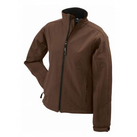 James&Nicholson J&N Ladies' softshell dzseki JN137 brown L