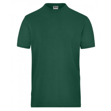 James&Nicholson SOLID BIO Stretch-T póló JN1802 dark-green 3XL