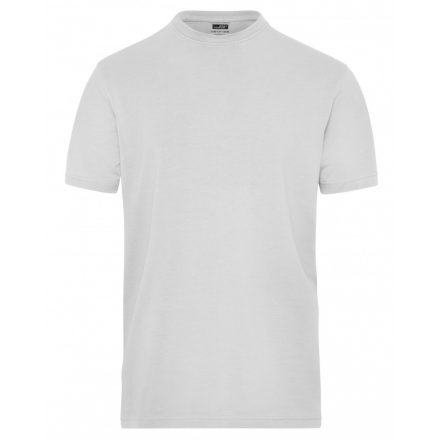 James&Nicholson SOLID BIO Stretch-T póló JN1802 white 3XL