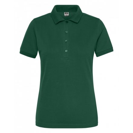 James&Nicholson SOLID BIO Stretch női piké póló JN1805 dark-green 3XL