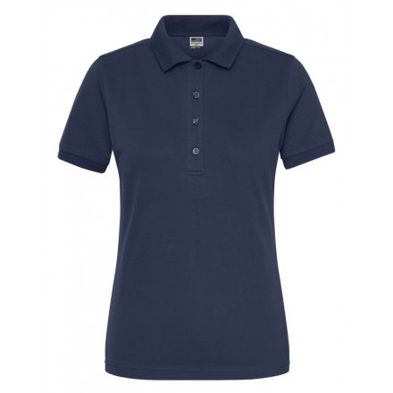 James&Nicholson SOLID BIO Stretch női piké póló JN1805 navy 3XL