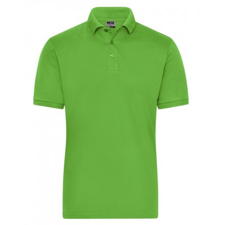 James&Nicholson SOLID BIO Stretch piké póló JN1806 lime-green 3XL