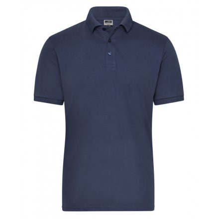 James&Nicholson SOLID BIO Stretch piké póló JN1806 navy 3XL