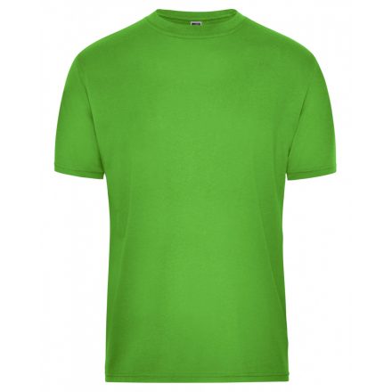 James&Nicholson SOLID BIO munkapóló JN1808 lime-green 3XL