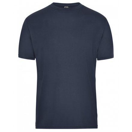 James&Nicholson SOLID BIO munkapóló JN1808 navy 3XL