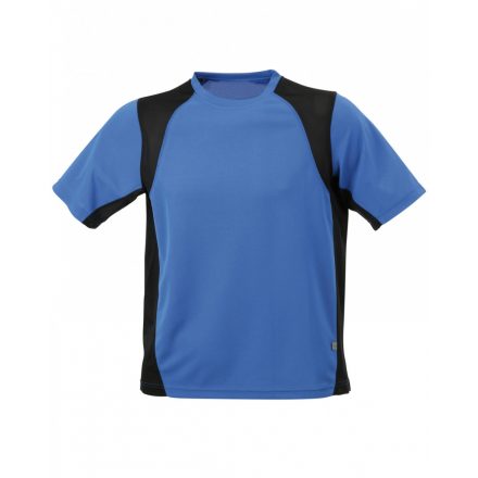 James&Nicholson J&N Men's Running-T futópóló JN306 royal/black 3XL