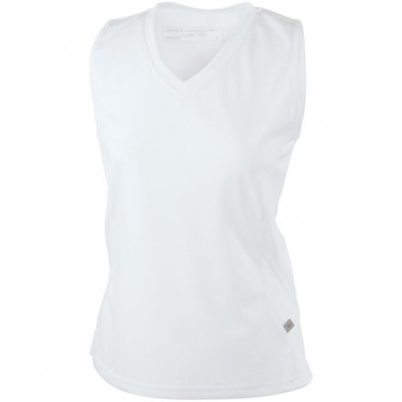 James&Nicholson J&N Ladies' Running futótrikó JN315 white/white L