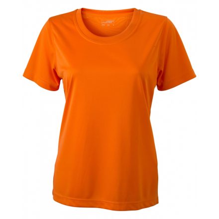 James&Nicholson Ladies' Active-T technikai póló JN357 orange 3XL