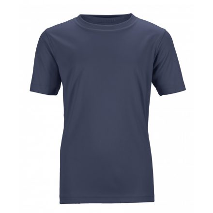 James&Nicholson Active-T Junior technikai póló JN358K navy XL