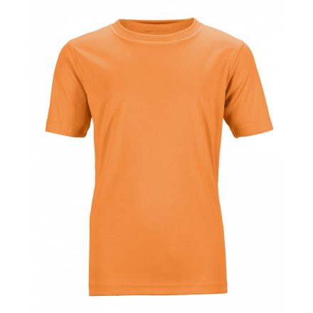 James&Nicholson Active-T Junior technikai póló JN358K orange L