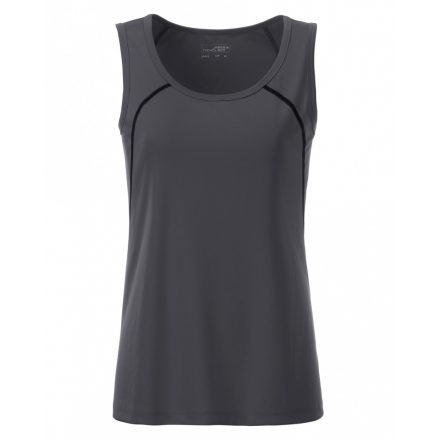 James&Nicholson J&N Sports Tanktop női trikó JN493 titan/black L