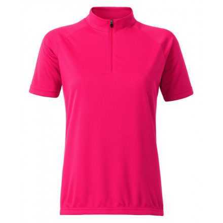 James&Nicholson J&N Ladies' Bike-T biciklis póló JN511 bright-pink L