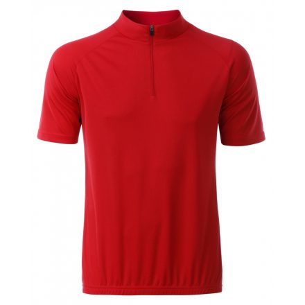 James&Nicholson J&N Men's Bike-T biciklis póló JN512 red 3XL