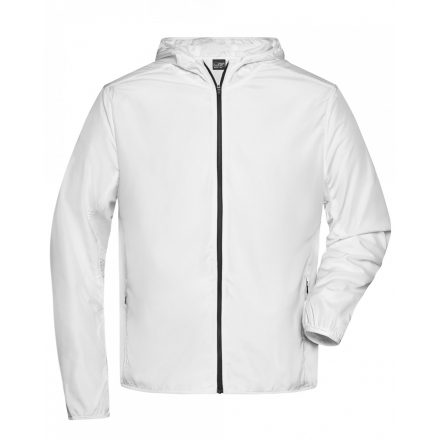 James&Nicholson Sportdzseki kapucnival JN534 white XXL