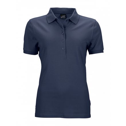 James&Nicholson Elastic Polo női galléros póló JN709 navy L