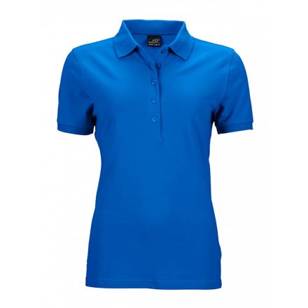 James&Nicholson Elastic Polo női galléros póló JN709 royal L