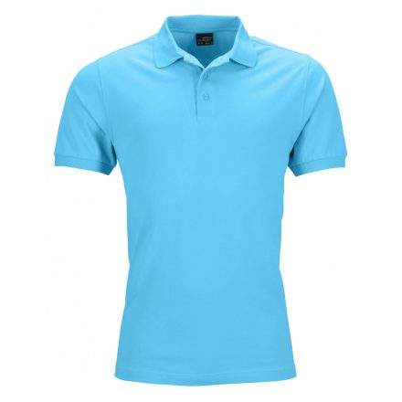 James&Nicholson J&N Elastic Polo galléros piké póló JN710 turquoise 3XL