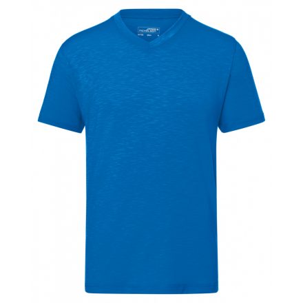 James&Nicholson Men's Slub T-Shirt JN750 bright-blue 3XL