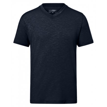 James&Nicholson Men's Slub T-Shirt JN750 navy 3XL