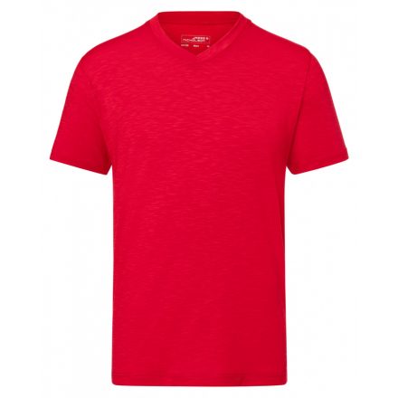 James&Nicholson Men's Slub T-Shirt JN750 red 3XL