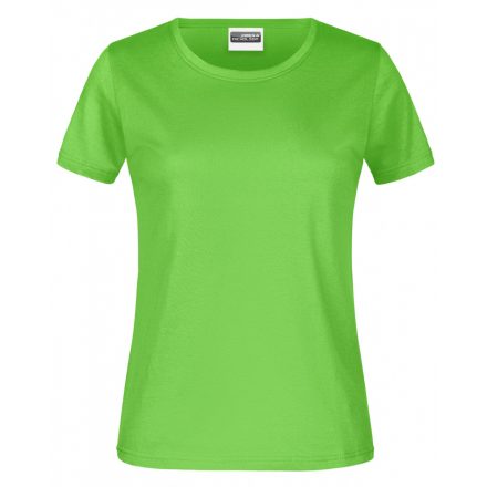 James&Nicholson Promo-T Lady 180 kereknyakú női póló JN789 lime-green 3XL