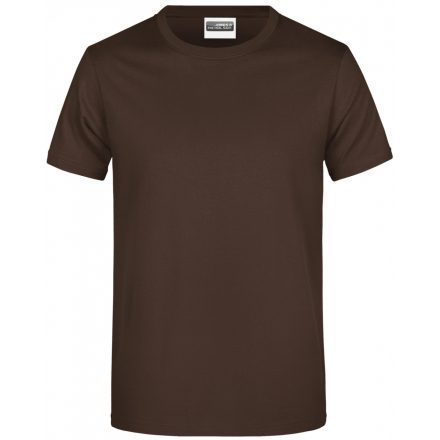 James&Nicholson Promo-T Man kereknyakú póló JN790 brown 3XL