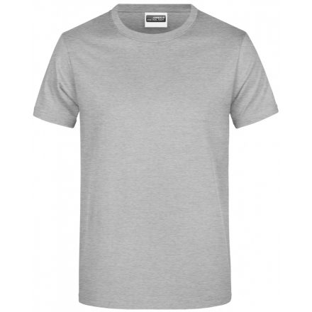 James&Nicholson Promo-T Man kereknyakú póló JN790 grey-heather 3XL