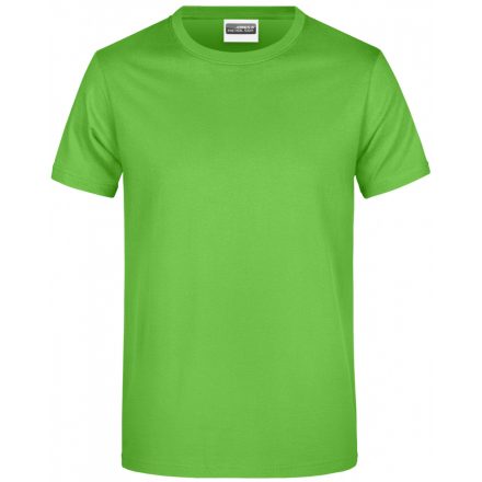 James&Nicholson Promo-T Man kereknyakú póló JN790 lime-green 3XL