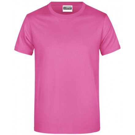 James&Nicholson Promo-T Man kereknyakú póló JN790 pink 3XL