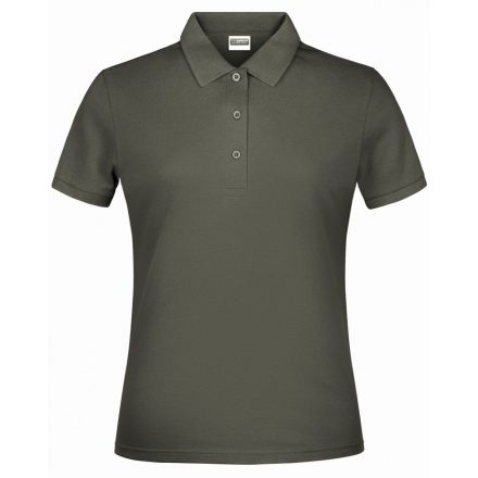 James&Nicholson Basic női galléros póló JN791 dark-grey 3XL